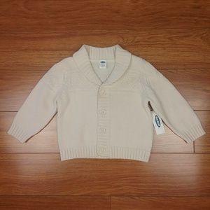 Old Navy Toddler Cream Sweater 12-18 Mos